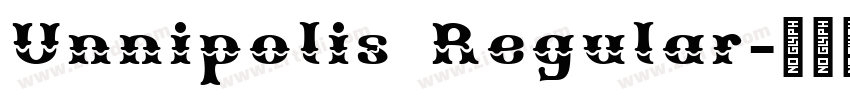 Unnipolis Regular字体转换